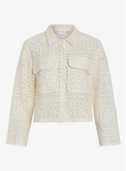 CHAQUETA MERINDA CROCHE VILA