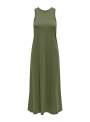 VESTIDO MAY TIRANTE VERDE ONLY