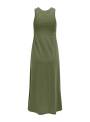 VESTIDO MAY TIRANTE VERDE ONLY