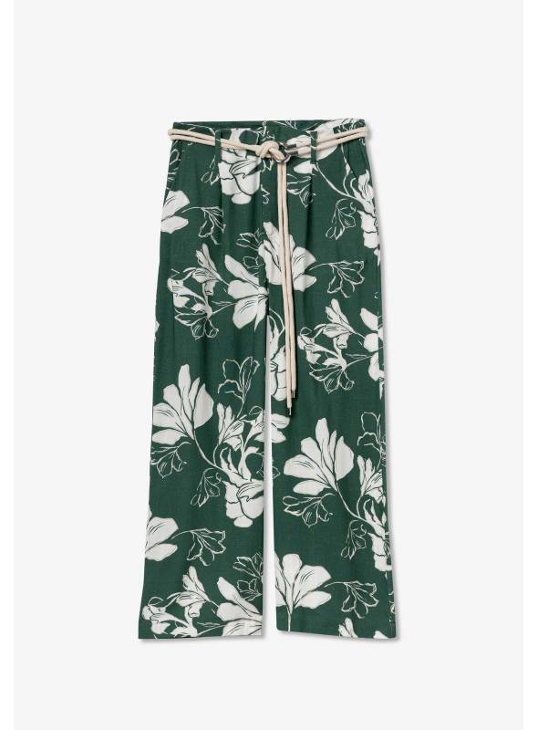 PANTALON JOANA ESTAMPADO VERDE TIFFOSI