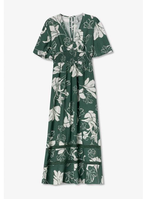 VESTIDO MAGNOLIA M/C VERDE TIFFOSI