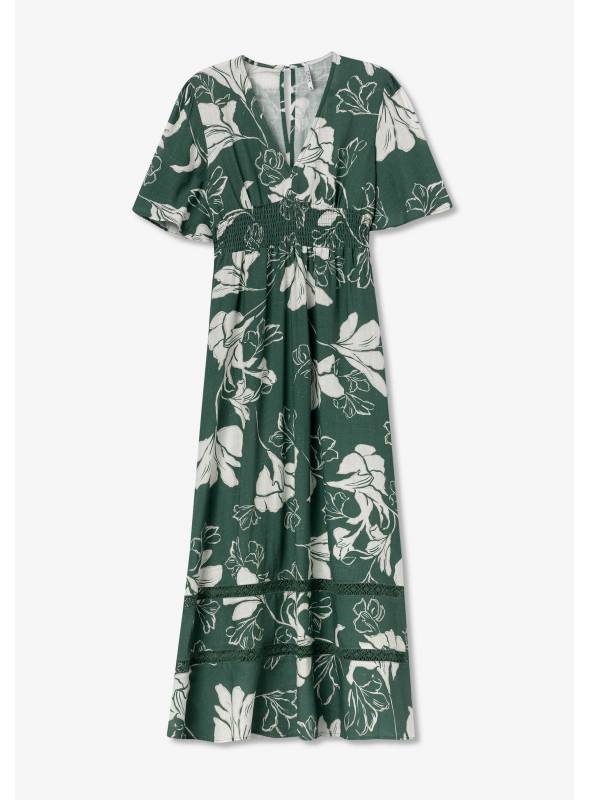 VESTIDO MAGNOLIA M/C VERDE TIFFOSI