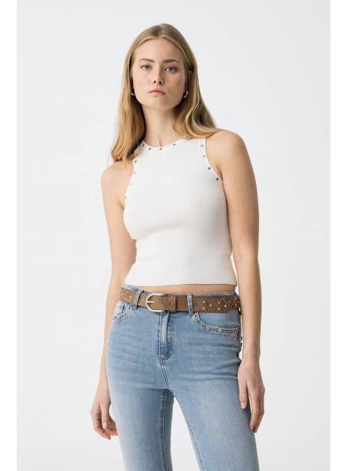 TOP NIED BLANCO TIFFOSSI