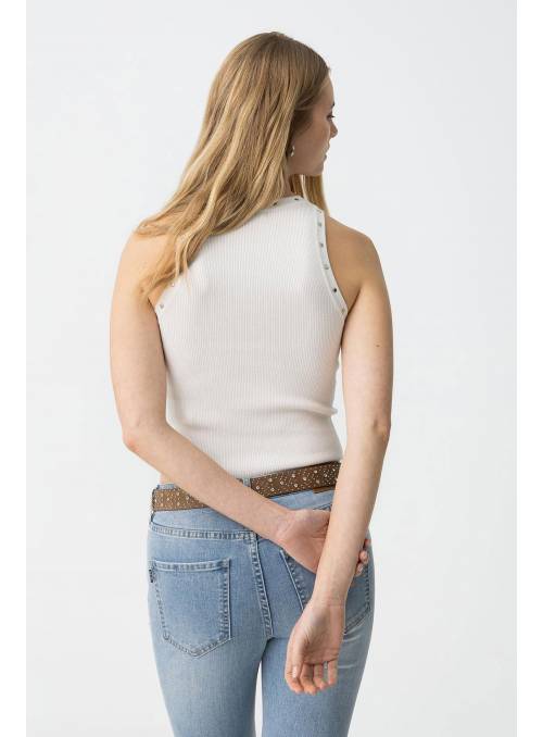 TOP NIED BLANCO TIFFOSSI