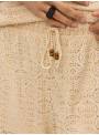 PANTALON MAYA CROCHE BEIG VERO MODA