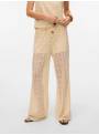 PANTALON MAYA CROCHE BEIG VERO MODA