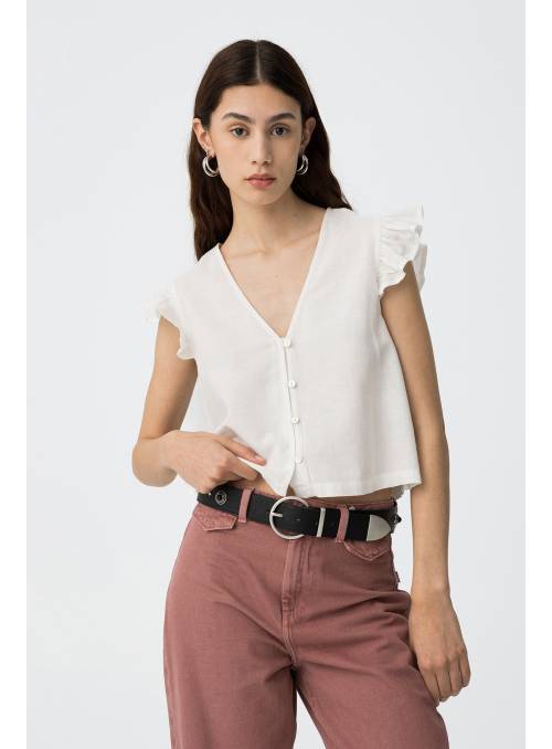 BLUSA VERBENA BLANCA TIFFOSI