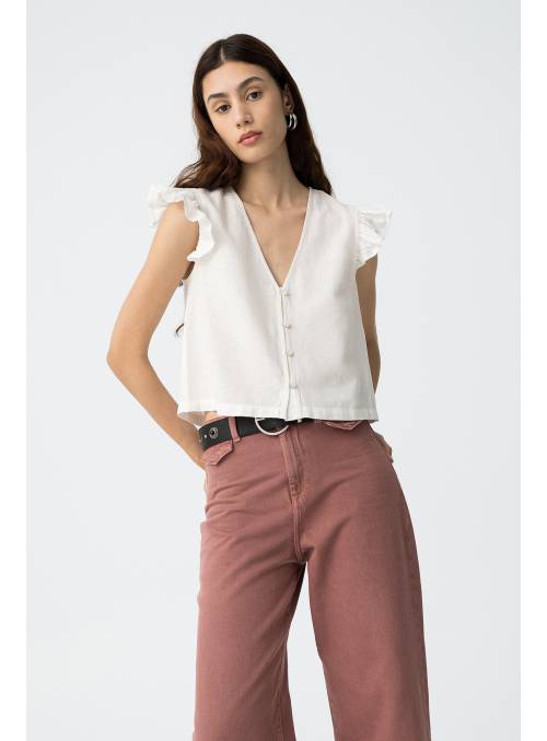 BLUSA VERBENA BLANCA TIFFOSI