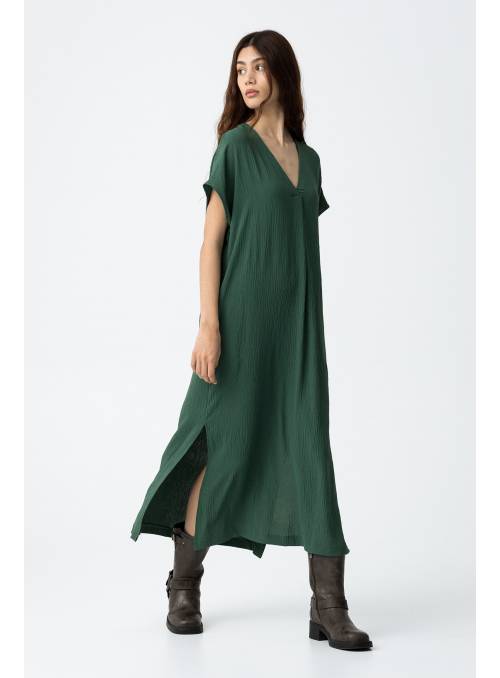 VESTIDO MAXIMA VERDE TIFFOSI