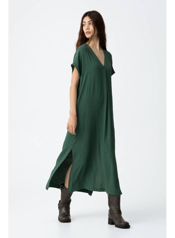 VESTIDO MAXIMA VERDE TIFFOSI