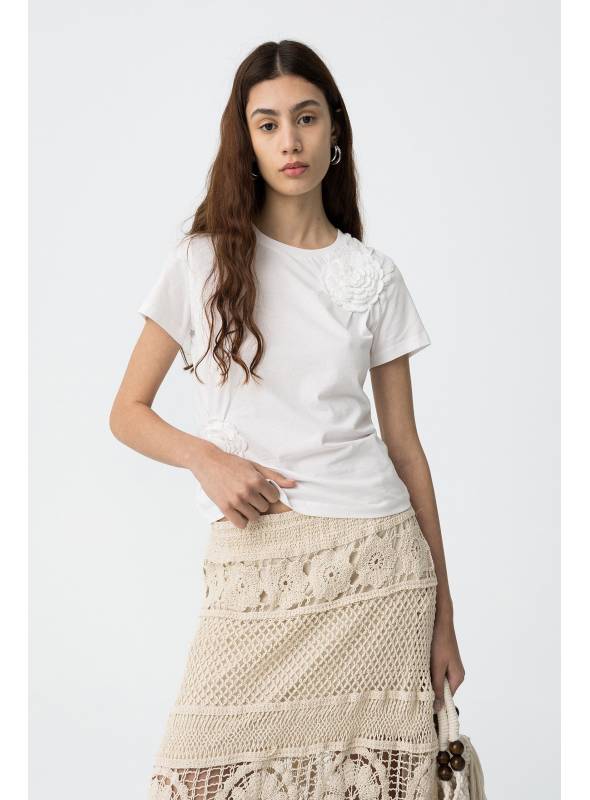 CAMISETA CLARE BLANCA TIFFOSI