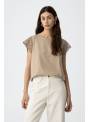 CAMISETA NINA MARRON TIFFOSI