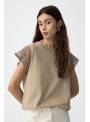 CAMISETA NINA MARRON TIFFOSI
