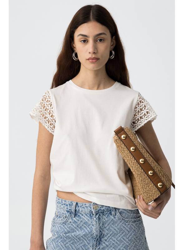 CAMISETA NINA BLANCA TIFFOSI