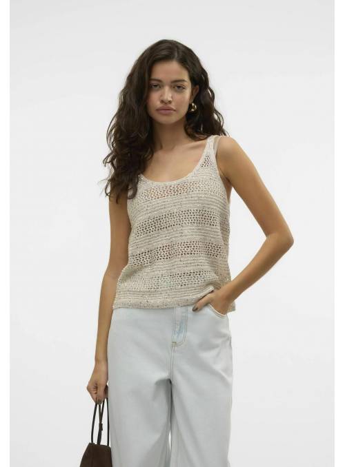 TOP EILAN1 BEIGE VERO MODA