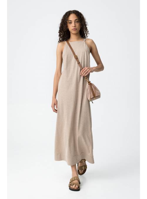 VESTIDO THAIs BEIGE TIFFOSI