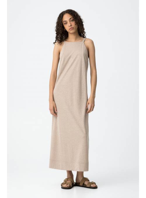 VESTIDO THAIs BEIGE TIFFOSI