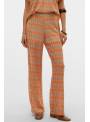 PANTALON DICTE CROCHE NARANJA VERO MODA