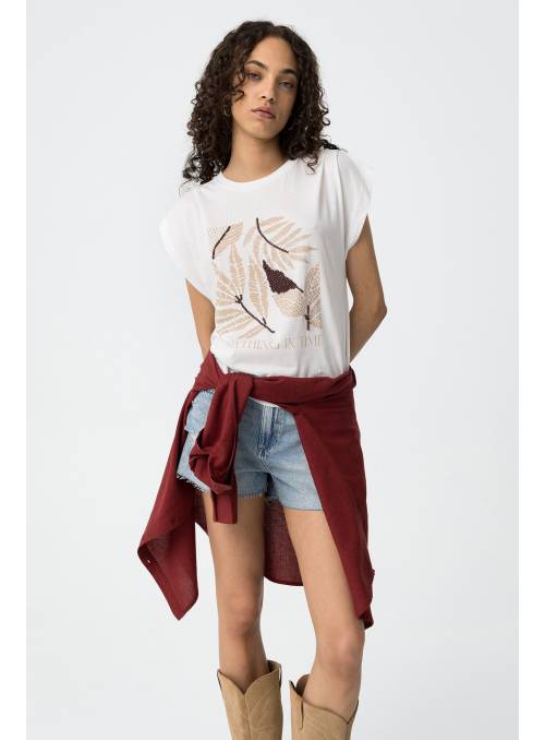 CAMISETA CORKY BLANCA MOMENTS TIFFOSI