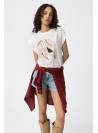 CAMISETA CORKY BLANCA MOMENTS TIFFOSI
