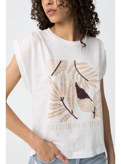 CAMISETA CORKY BLANCA MOMENTS TIFFOSI
