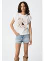 CAMISETA CORKY BLANCA MOMENTS TIFFOSI