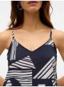 TOP LENCERO JOSIE ESTAMAPO AZUL VERO MODA