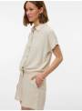 CAMISA LINO THEA BEIGE VERO MODA