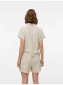 CAMISA LINO THEA BEIGE VERO MODA