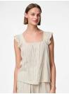 TOP PIA BEIGE LINO PIECES