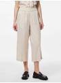 PANTALON PIA BEIGE LINO PIECES