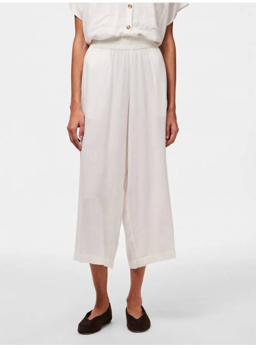 PANTALON PIA BLANCO PIECES