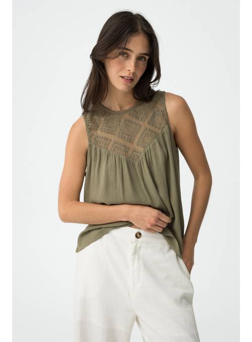 BLUSA DEBI VERDE TIFFOSI
