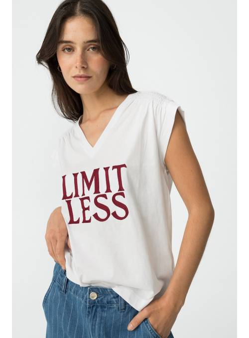 CAMISETA CAMMIE LETRA ROJA TIFFOSI