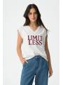 CAMISETA CAMMIE LETRA ROJA TIFFOSI