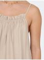VESTIDO LLINO MAXI BEIGE ONLY