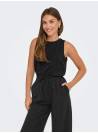 BLUSA LLINO NEGRO ONLY