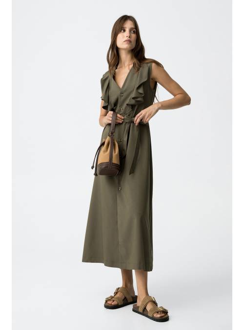 VESTIDO FRAGIL VERDE TIFFOSI