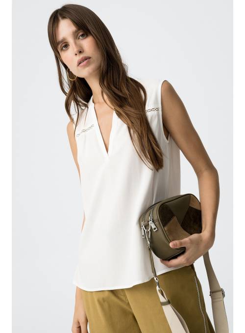 BLUSA ARALIA BLANCA TIFFOSI