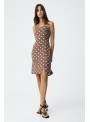 VESTIDO DOTTY MARRON TIFFOSI