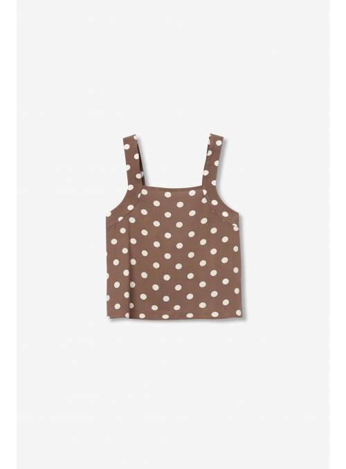 TOP NIAO MARRON TIFFOSI