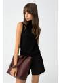TOP CECELIA NEGRO TIFFOSI