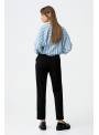PANTALON VIOLETA NEGRO TIFFOSI