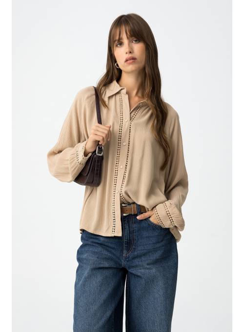 CAMISA ZONE BEIGE TIFFOSI