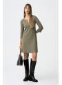 VESTIDO HENRY VERDE APLIQUE TIFFOSI