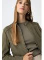 CHAQUETA ANTE VERDE TIFFOSI