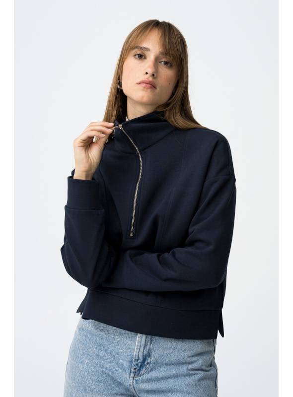 SUDADERA MILANO AZUL TIFFOSI