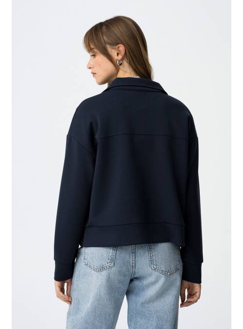 SUDADERA MILANO AZUL TIFFOSI