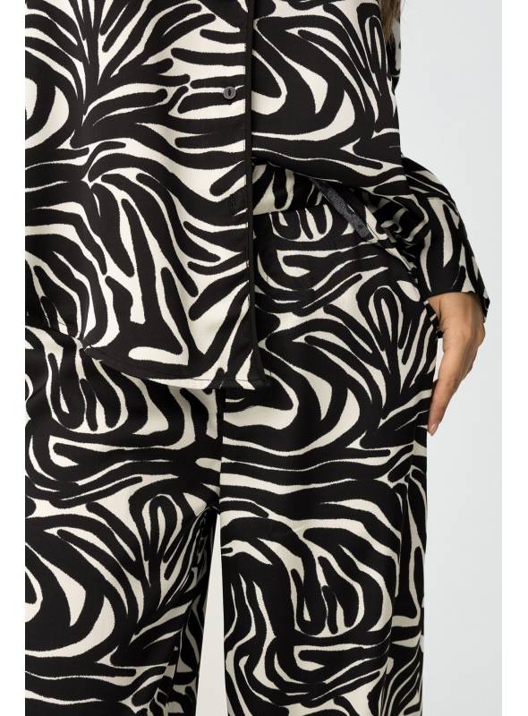 PANTALON CHICA BLANCO Y NEGRO TIFFOSI