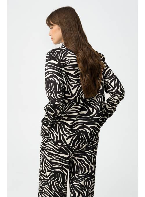 PANTALON CHICA BLANCO Y NEGRO TIFFOSI